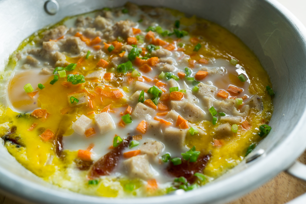 Món ngon cho trẻ suy dinh dưỡng - đậu hũ non hấp trứng thịt