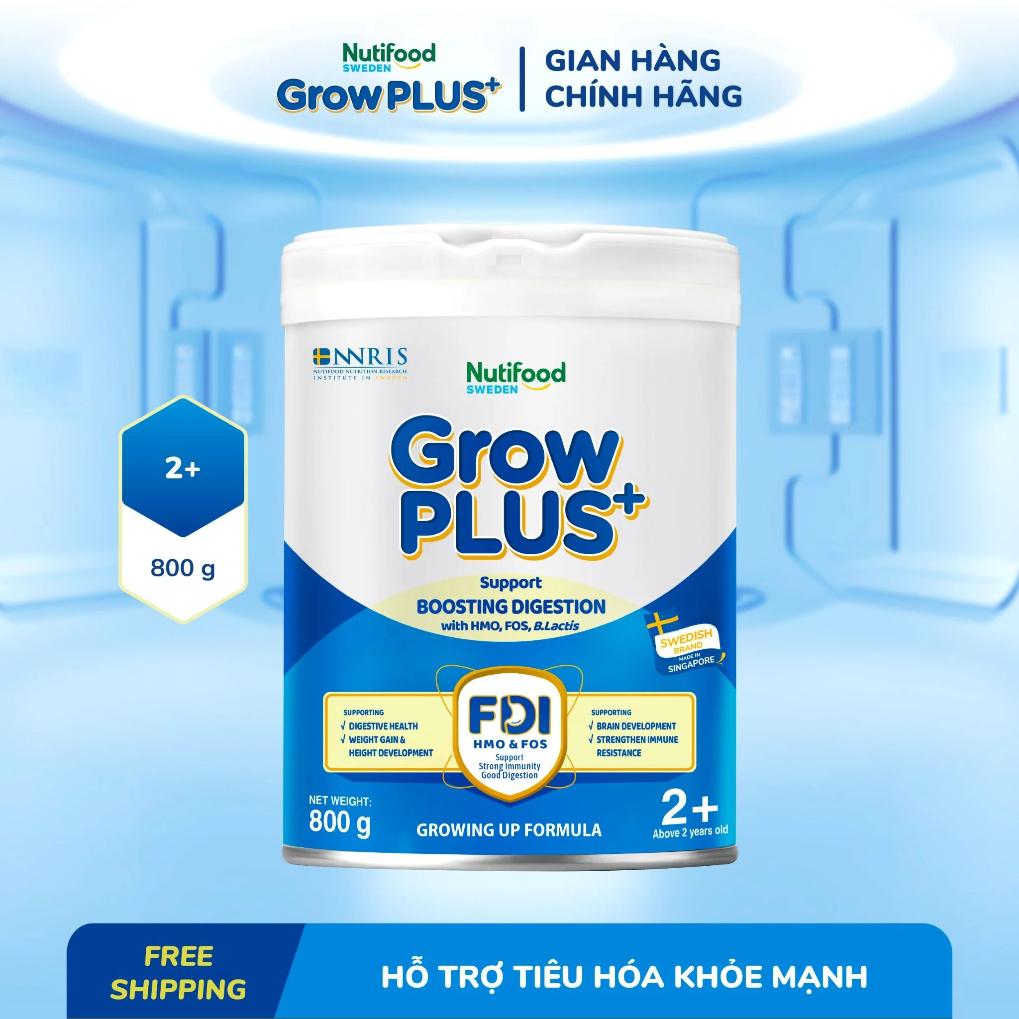 Sữa Nutifood GrowPLUS+ Tiêu Hóa