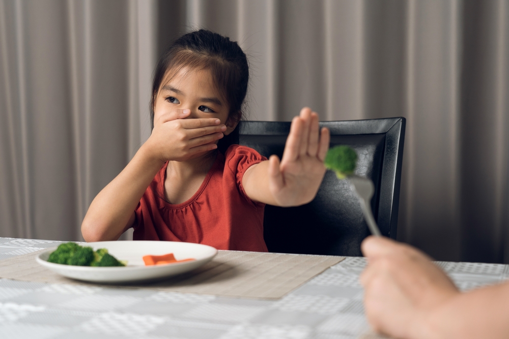trẻ biếng ăn dẫn đến suy dinh dưỡng thấp còi