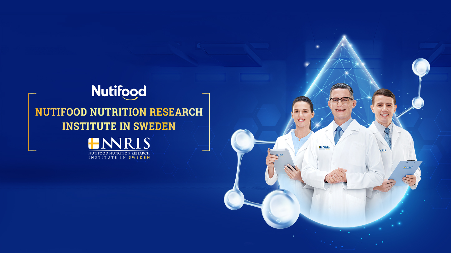 Exclusive NuviPower formula researched and developed by the Nutifood Nutrition Research Institute in Sweden (NNRIS)