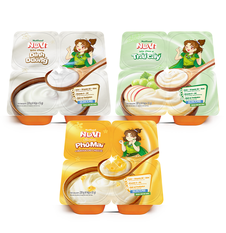 NuVi Sữa Chua Ăn Tiệt Trùng