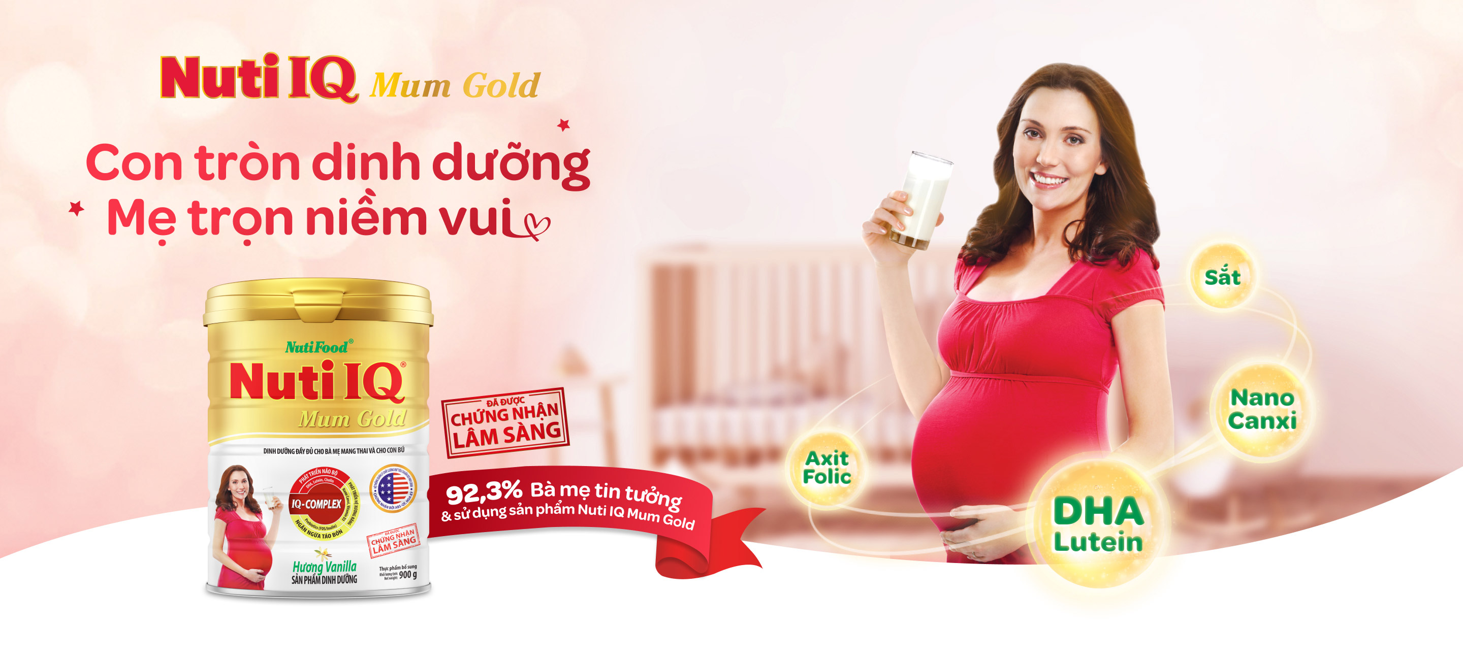 Nuti IQ Mum Gold - Sữa tốt cho mẹ và bé
