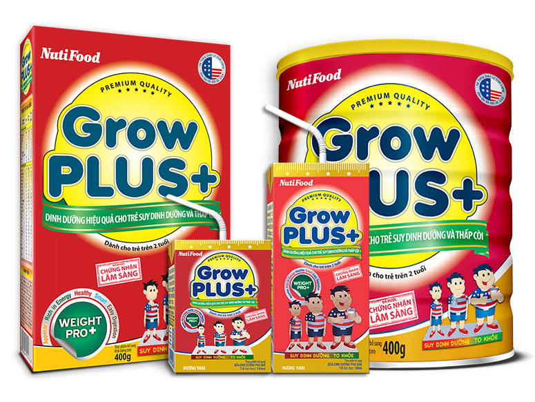 Growplus+ tăng cân khỏe mạnh